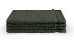 Byrklund Washand 16x21 cm 500gram Donker Groen - 12 stuks