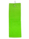 The One Golfhanddoek 40x50 cm 450 gram Lime groen