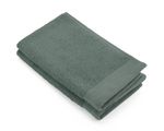 Walra Soft Cotton Gastendoekje 30 x 50 cm 550 gram Legergroen - 2 stuks