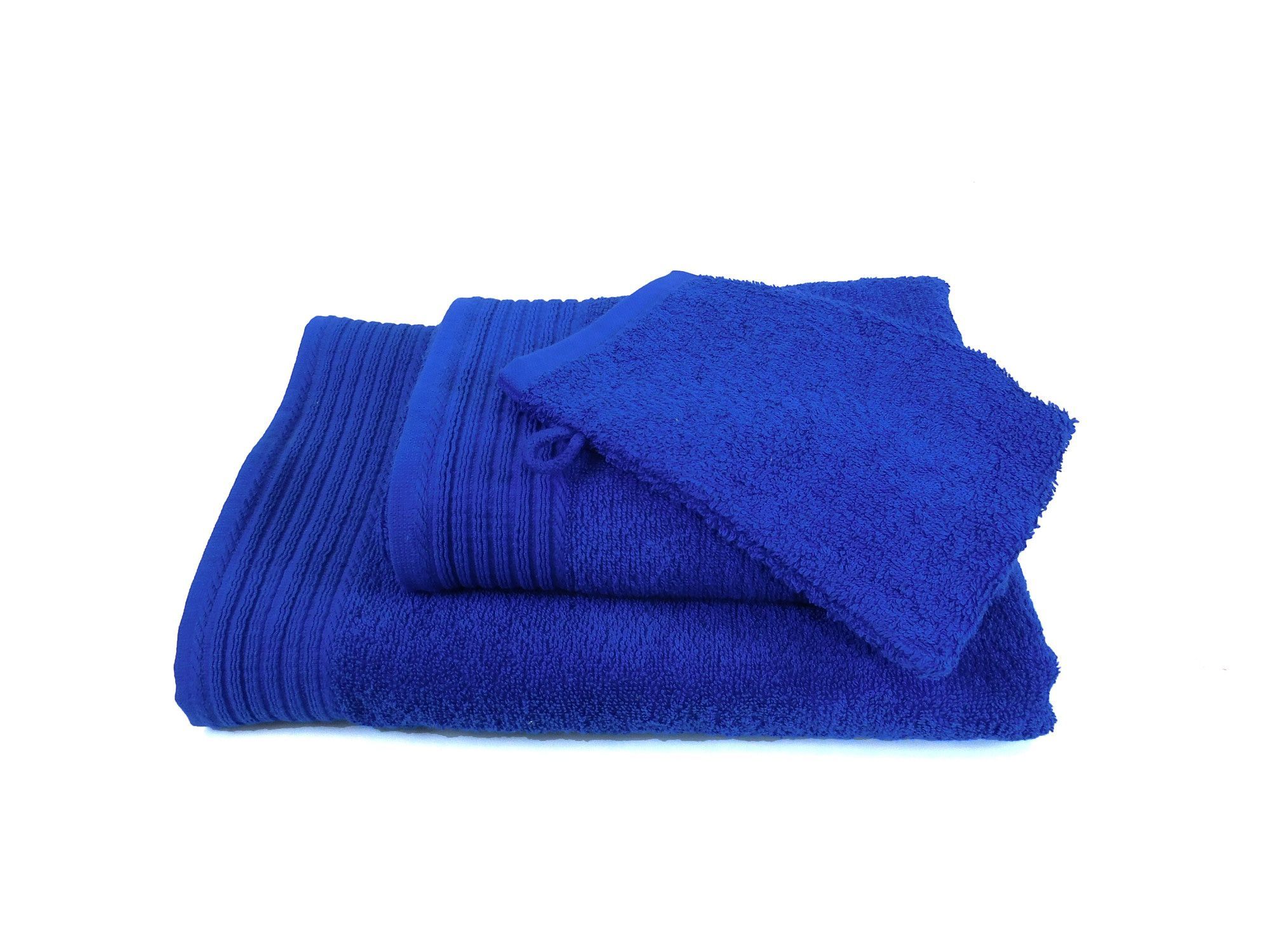 Budgetpakket badtextiel 450 gram Royal Blue - 8 stuks