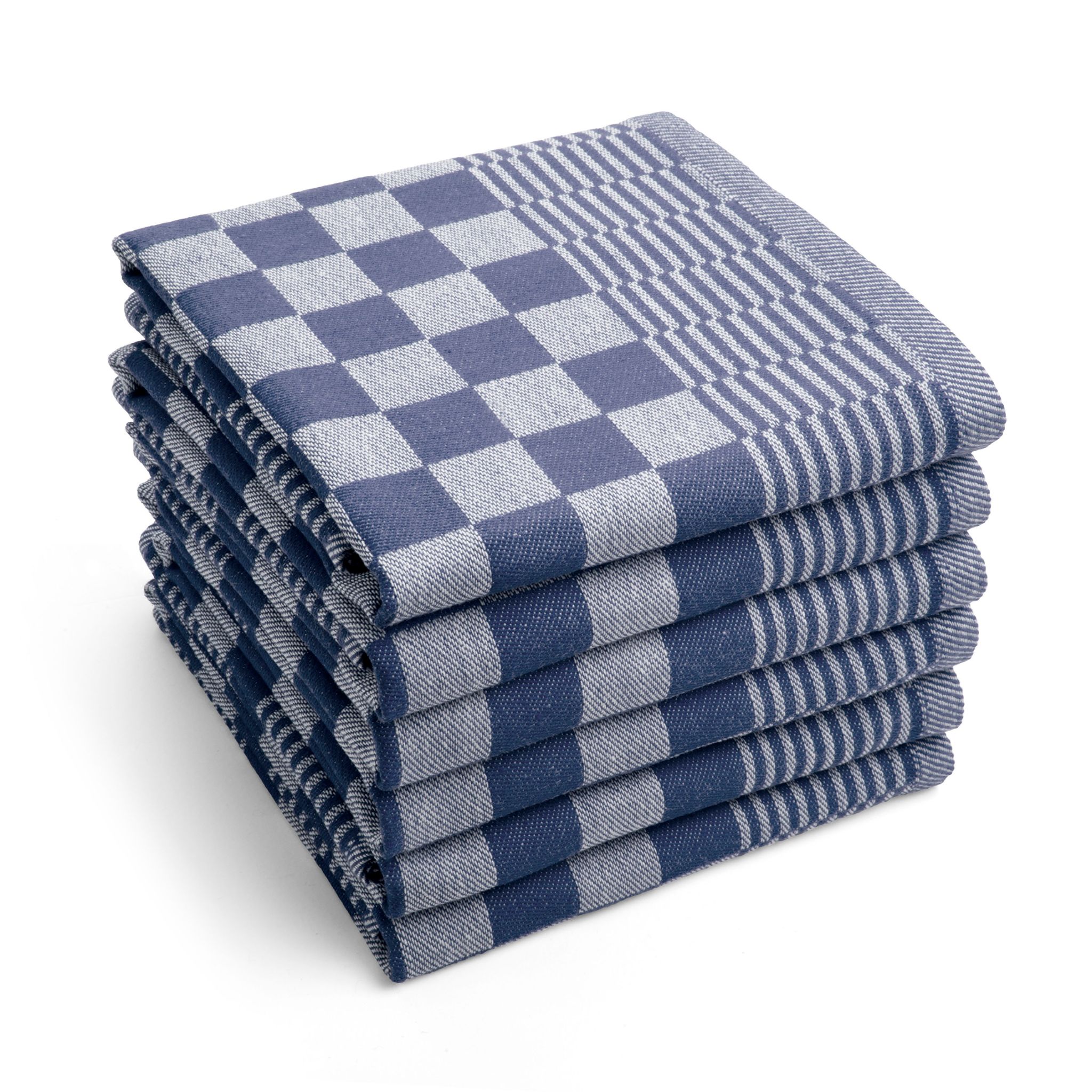 Byrklund Theedoek Clean & Tidy Blauw - 12 stuks