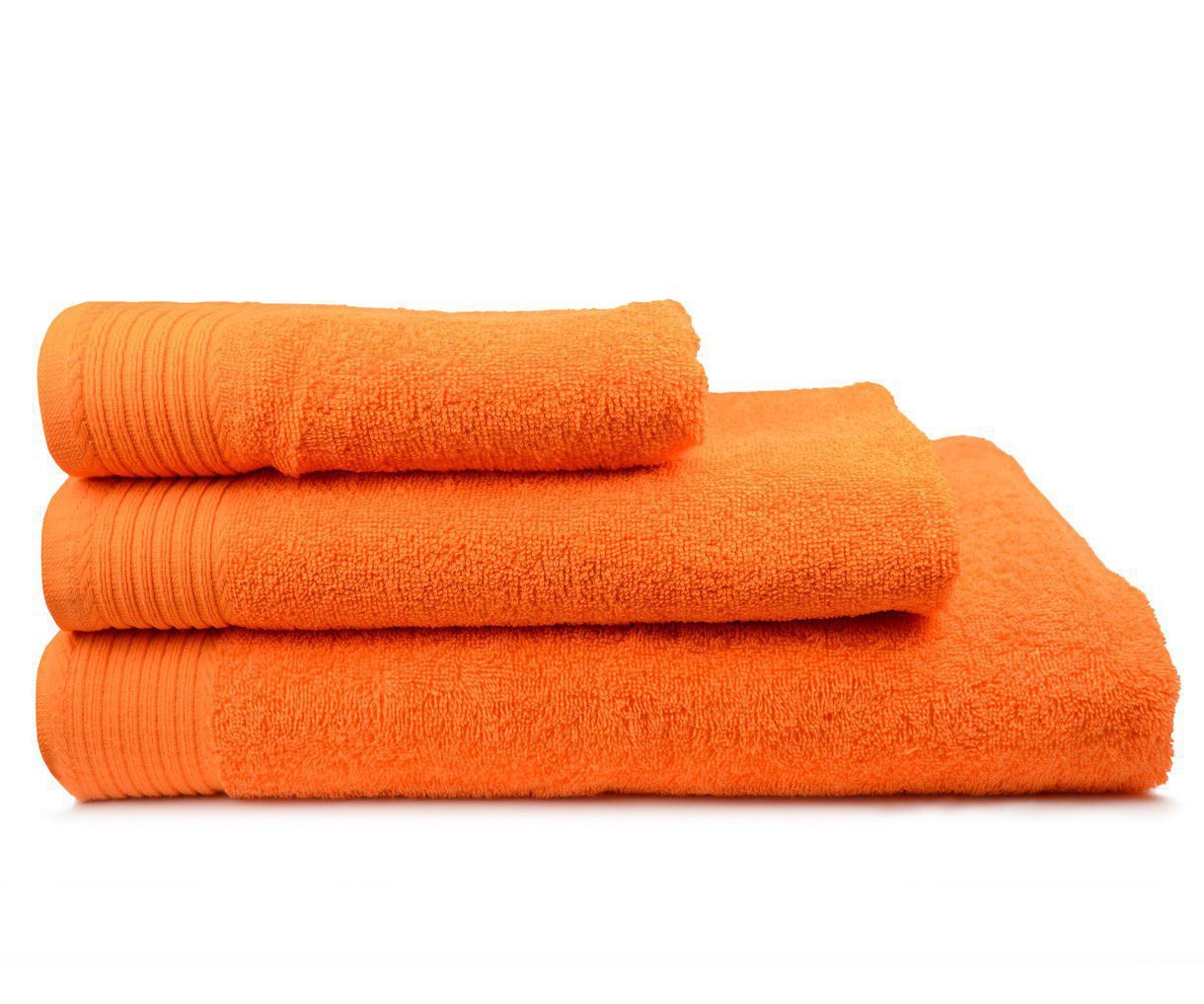 The One Badhanddoek 450 gram 70x140 Oranje (5 stuks)