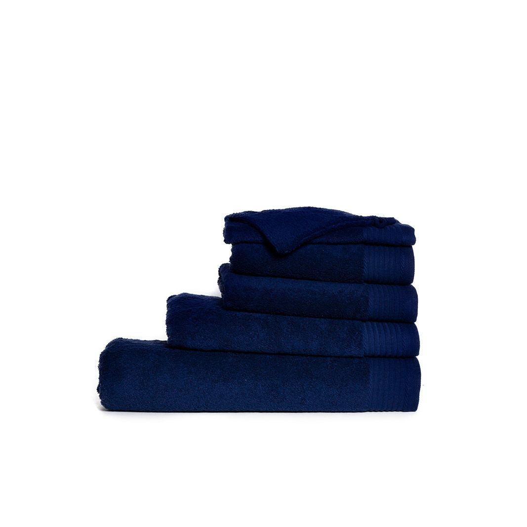 The One Badhanddoek Deluxe 70x140  550 gr Navy