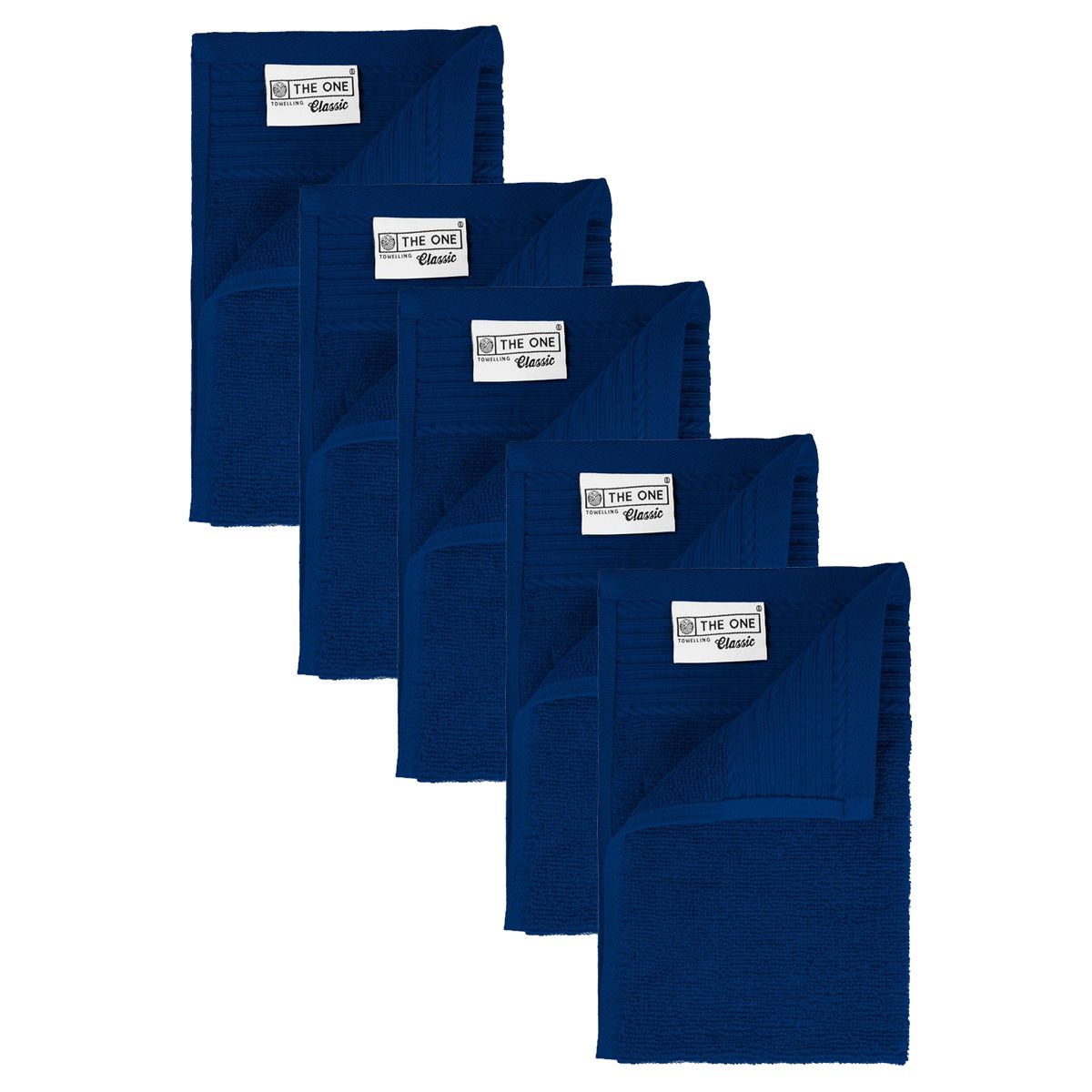 The One Gastendoek Voordeelpakket 500 gram 30x50 cm Royal Blue (5 stuks)