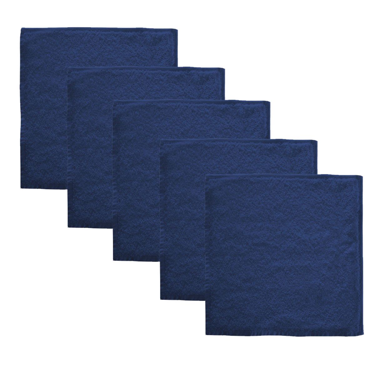 The One Gastendoek Voordeelpakket 450 gram 30x30 cm Navy (5 stuks)