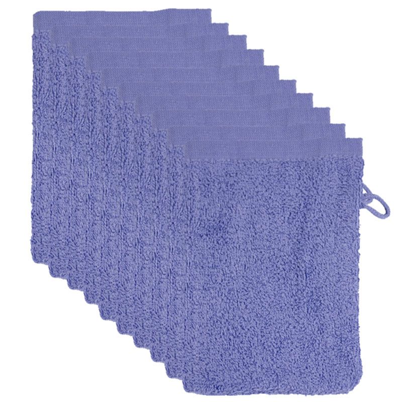 The One Voordeelpakket Washandjes Lavender - 10 stuks