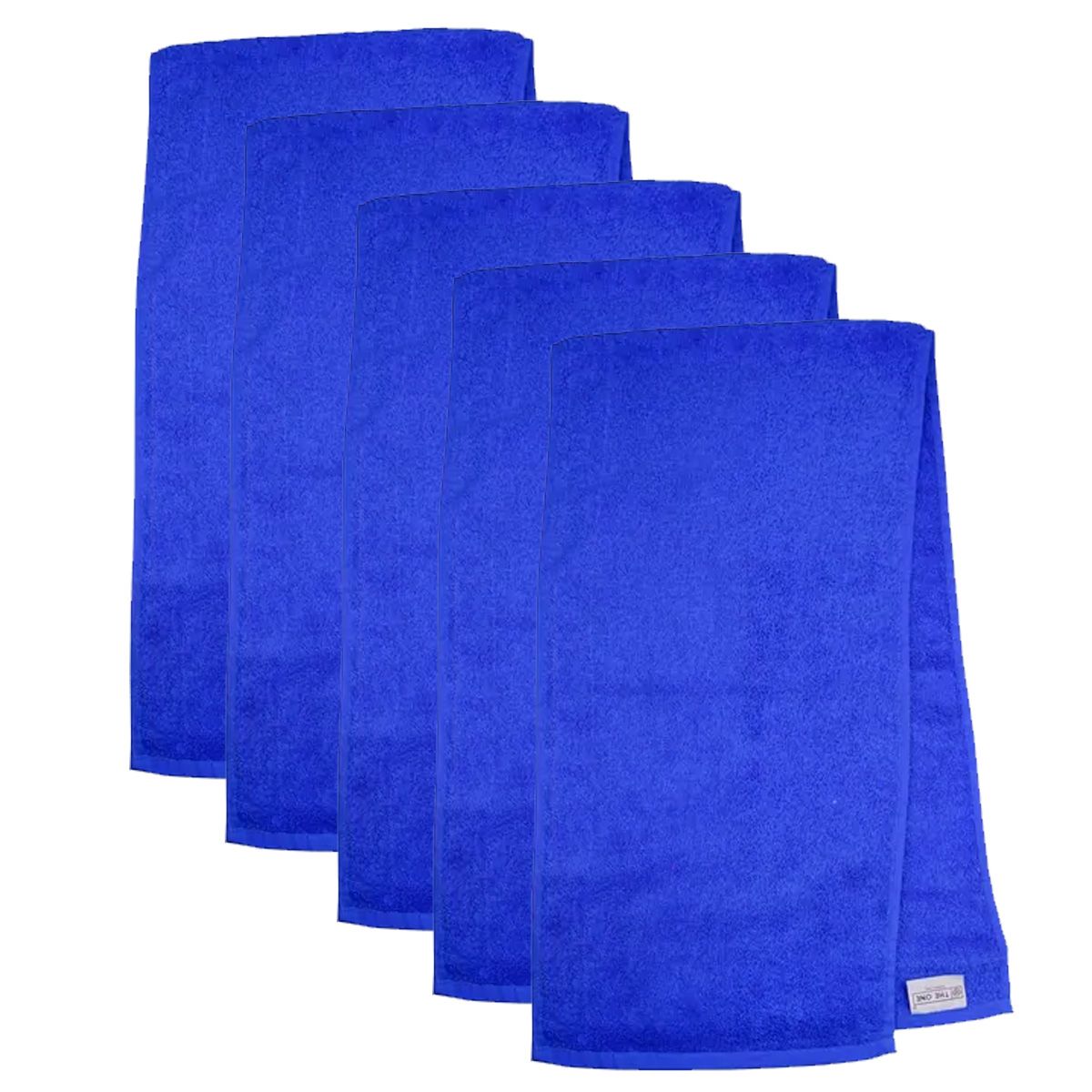 The One Sporthanddoek 30x130 cm 450 gram Royal Blue (5 stuks)