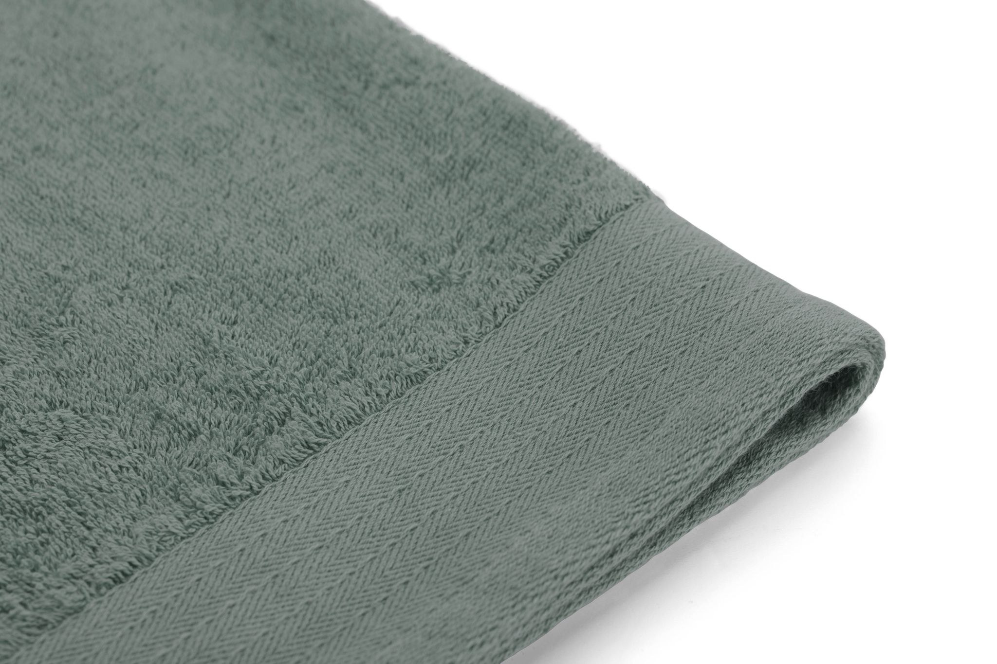 Walra Soft Cotton Handdoek 50 x 100 cm 550 gram Legergroen