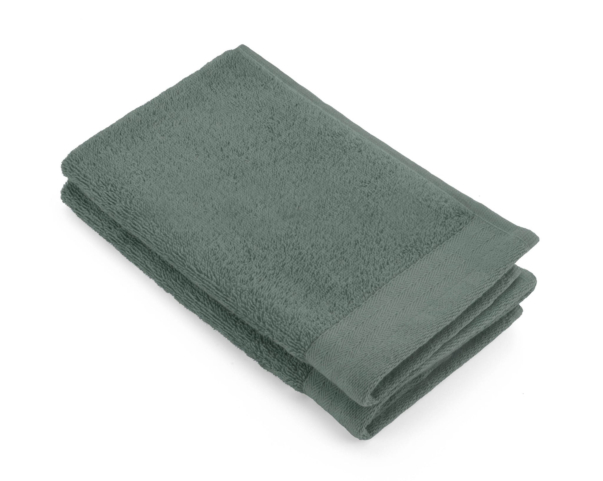 Walra Soft Cotton Gastendoekje 30 x 50 cm 550 gram Legergroen - 8 stuks