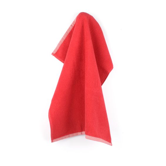 Bunzlau Castle Keukendoek Solid Rood