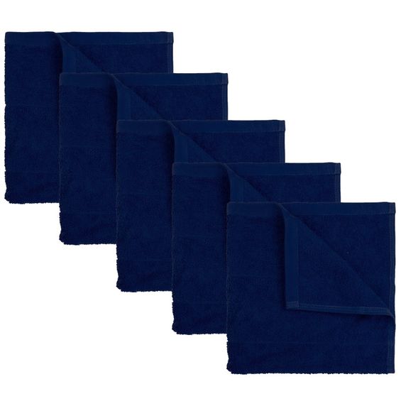 The One Keukendoek 50 x 50 cm Navy - 5 stuks