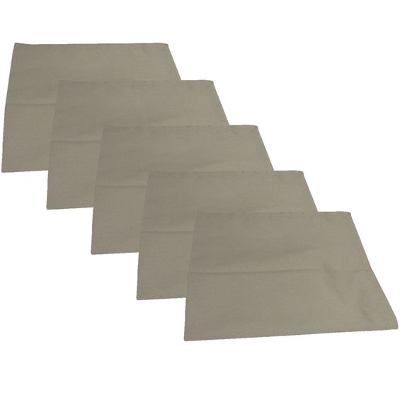 The One Theedoek 50 x 70 cm Taupe - 5 stuks