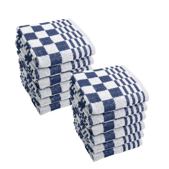 Byrklund Keukendoek Clean & Fresh Blauw - 12 stuks