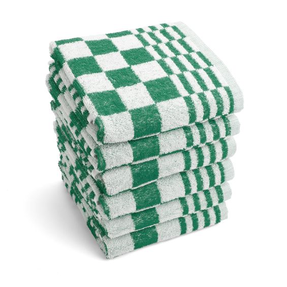 Byrklund Keukendoek Clean & Fresh Groen - 6 stuks