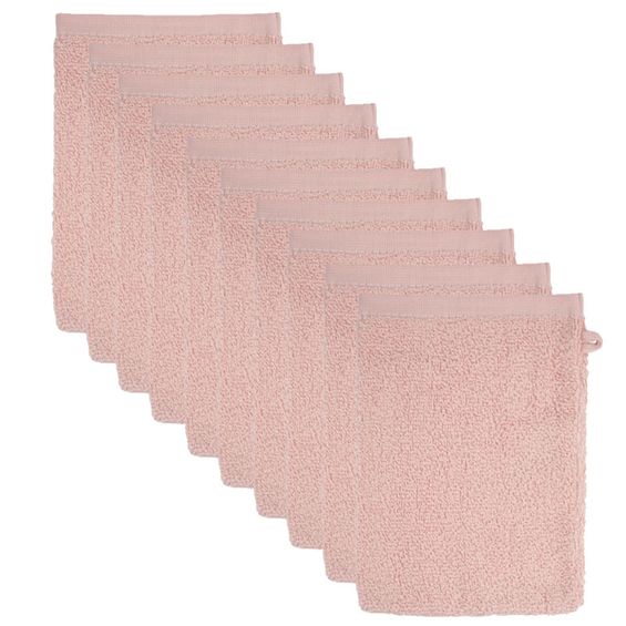 The One Voordeelpakket Washandjes Salmon - 10 stuks