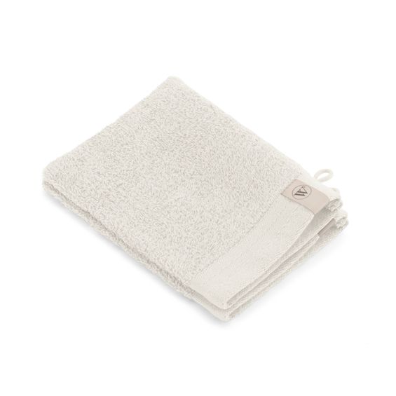 Walra Soft Cotton Washandje 16x21 cm 550 gram Stone Grey - 2 stuks