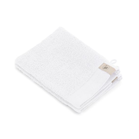 Walra Soft Cotton Washandje 16x21 cm 550 gram White - 2 stuks